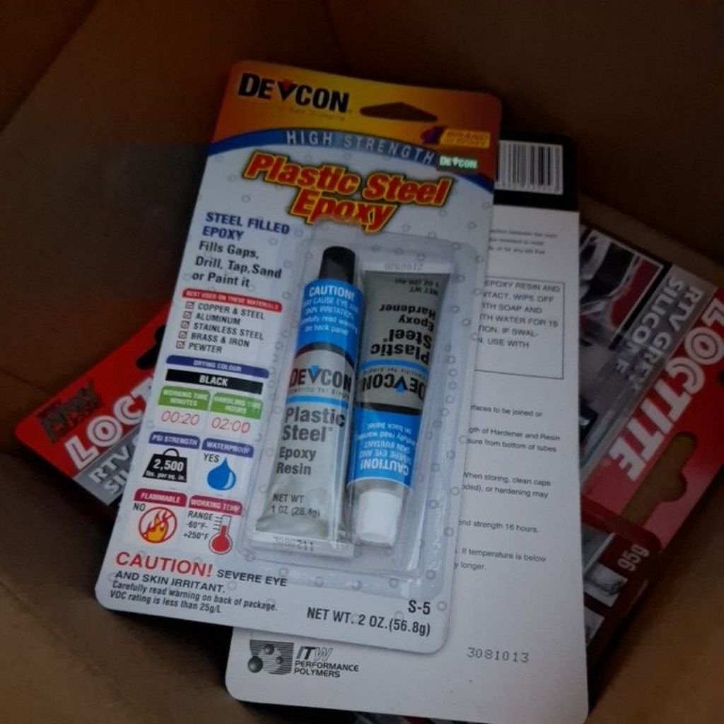 DEVCON PLASTIC STEEL EPOXY