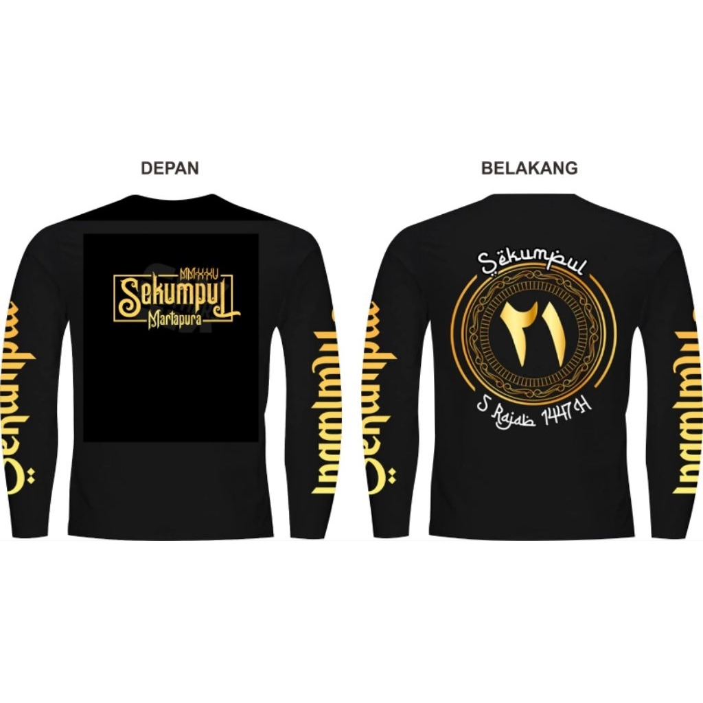 baju haul Sekumpul Dewasa