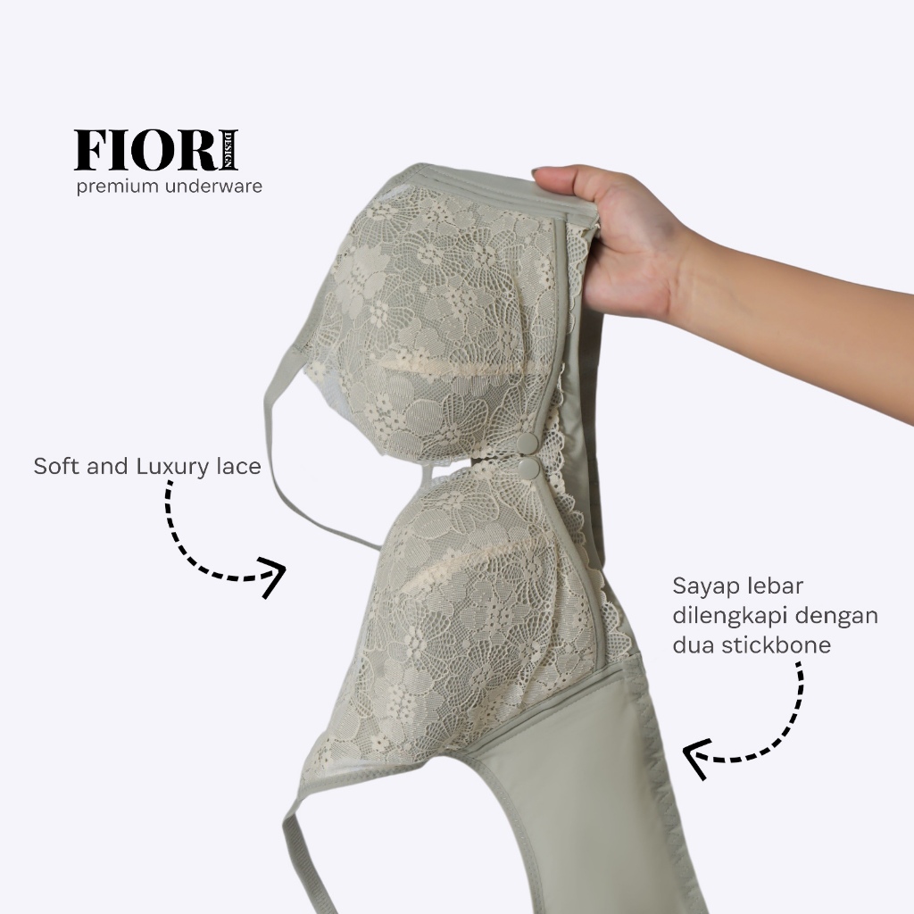 Paolina Bra by Fiori // Maternity Bra by Fiori // Bra menyusui // Bra tanpa kawat // Bra Fiori // Fu
