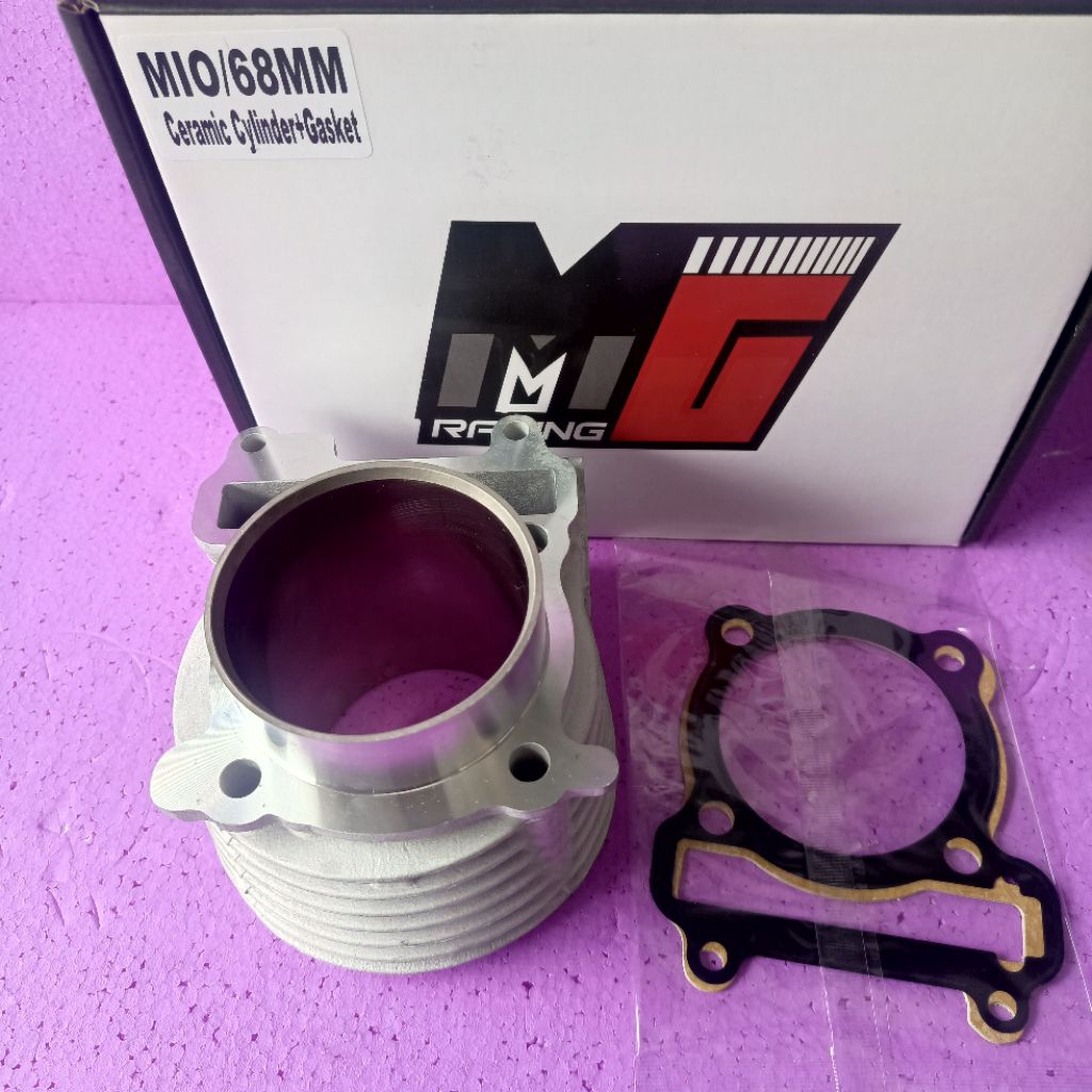 Blok ceramix MIO ukuran 68mm Only Tanpa Piston merk MG racing