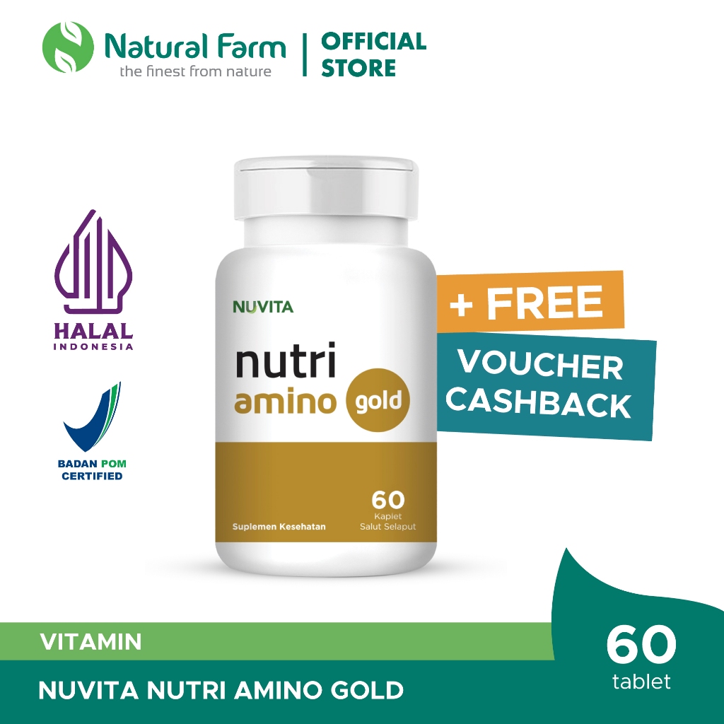 Nuvita Nutri Amino Gold - 60 Kaplet