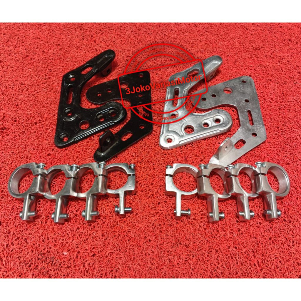 kupingan lampu RX King/bracket lampu RX King lubang 30/kupingan lampu RX King model CNC