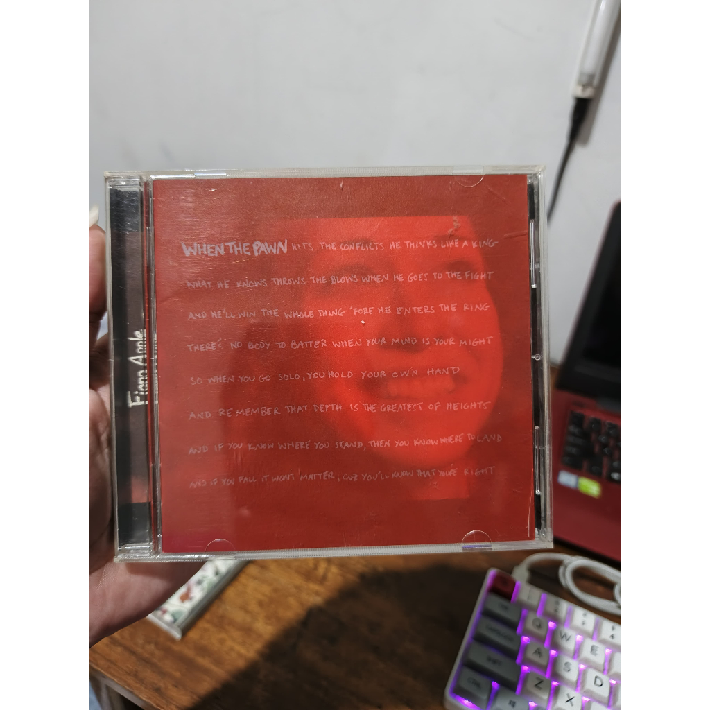CD Fiona Apple – When The Pawn... (1999/Japan Press)