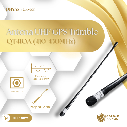 Antena UHF GPS Trimble QT410A 410-430Mhz Antena GPS GEODETIC Antena GPS South Hi-Target Kolida