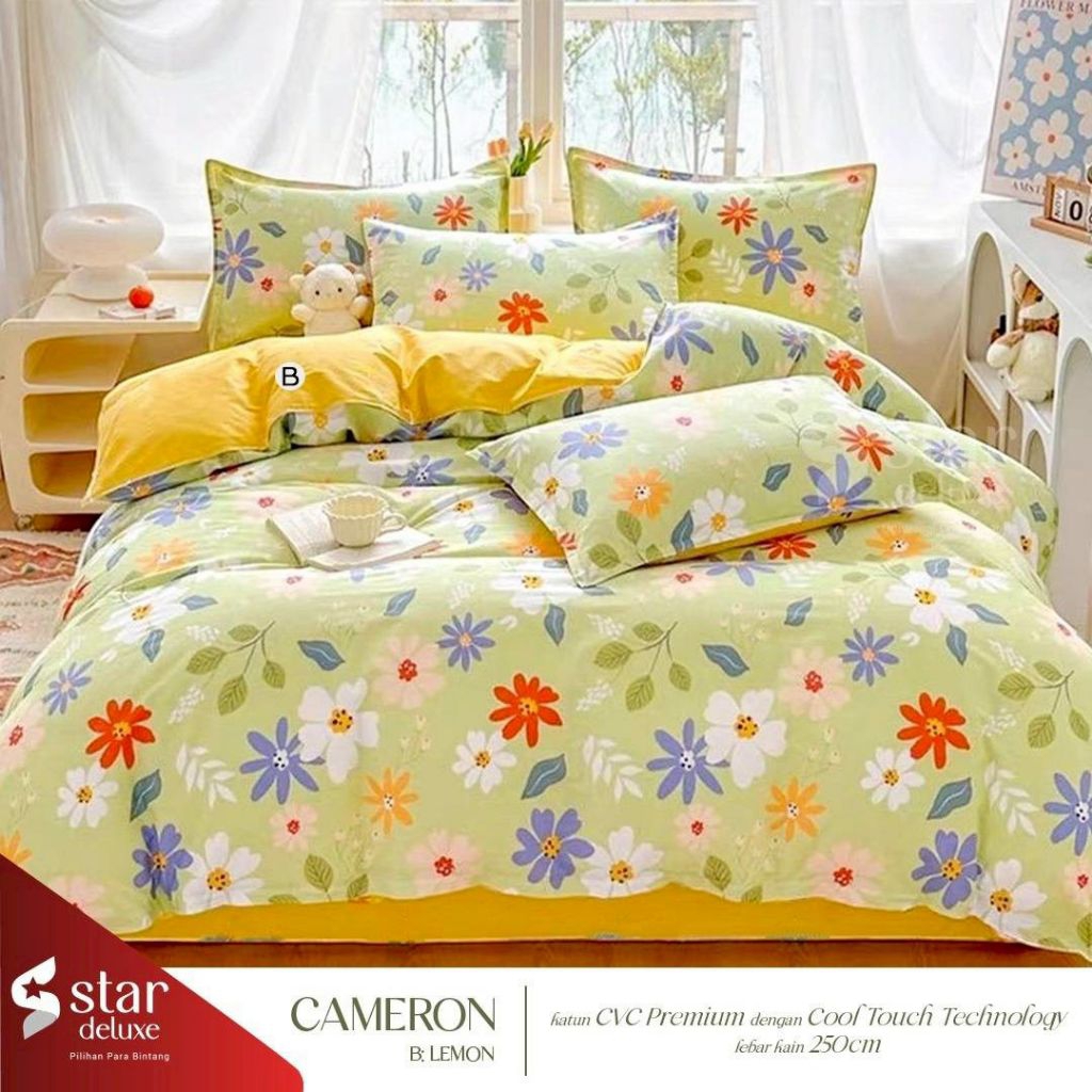 BEDCOVER SET - BEDCOVER HOMEMADE - BEDCOVER STAR - ISTANA SPREI DEPOK
