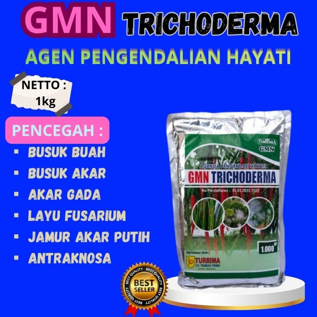 SOLUSI AMPUH  Tricoderma Nogan Isi 1kg