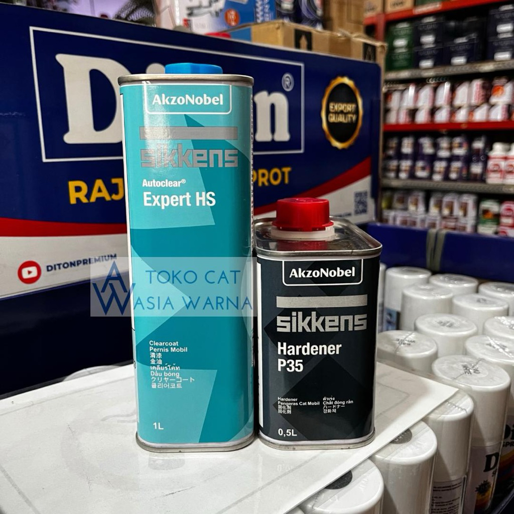 Clear Sikkens Autoclear Expert HS 1L + Hardener 0,5L | Pernis Sikkens Pernis Mobil Vernis Mobil