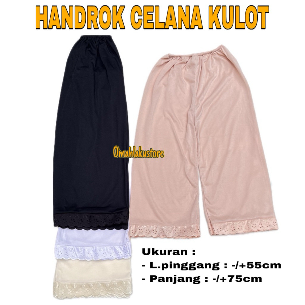 Daleman Celana Panjang Dewasa / Androk Kulot Celana Dewasa / Kulot Celana panjang