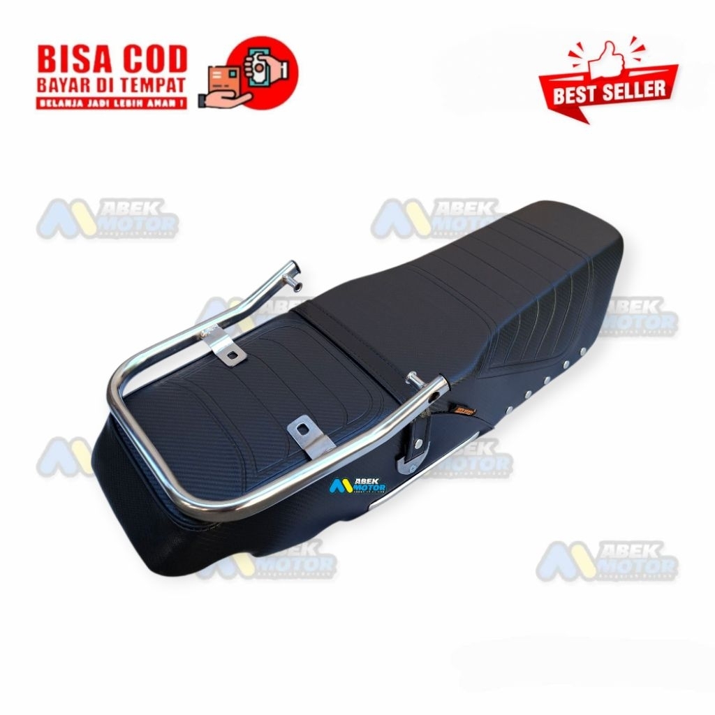 Jok GL Pro GL Max SET Begel Belakang GL Max GL Pro Krom Besi Tebal