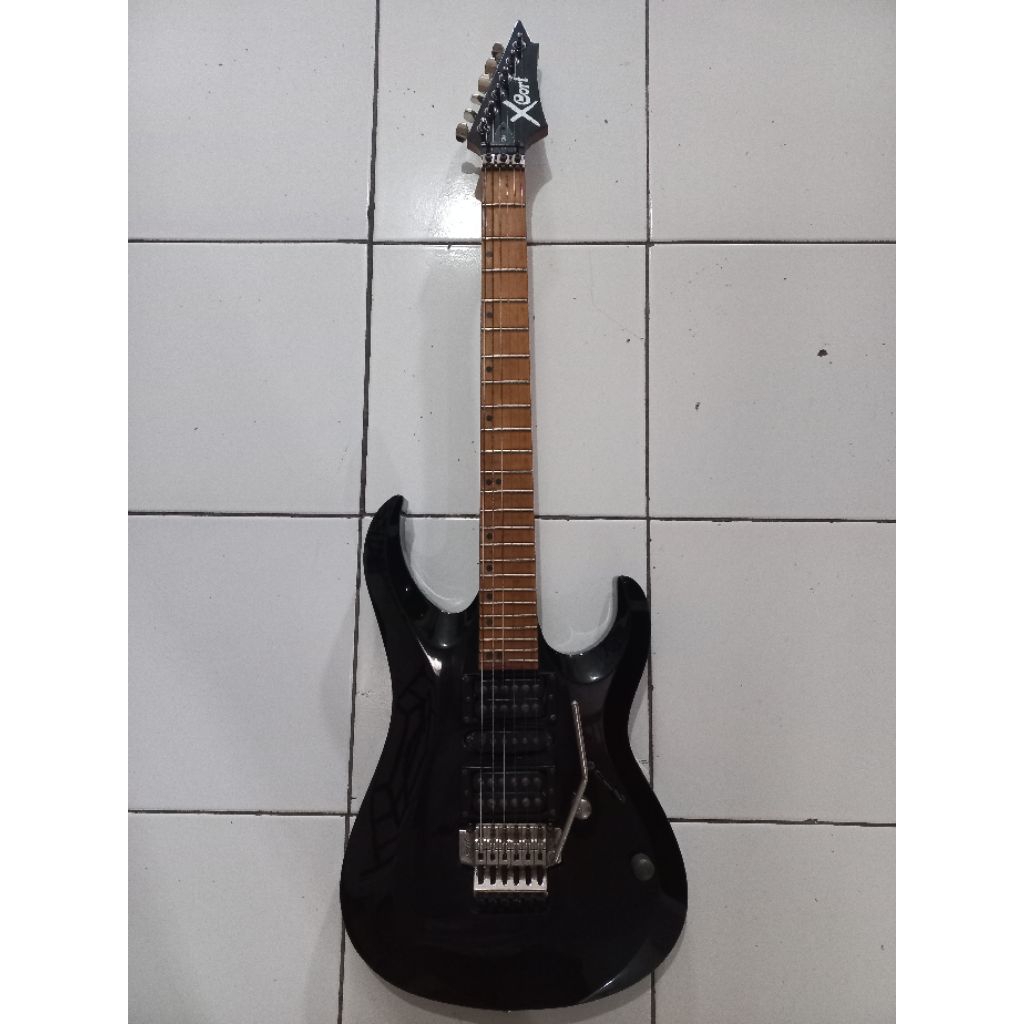 gitar merk cort X6 SM edisi terbatas asli original made in indonesia