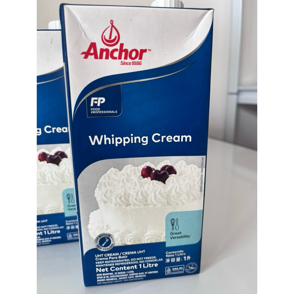WHIPPING CREAM ANCHOR 1 LITER / ANCHOR WHIPPING CREAM