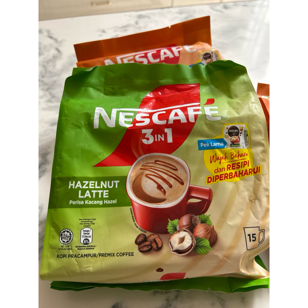 NESCAFE HAZELNUT LATTE
