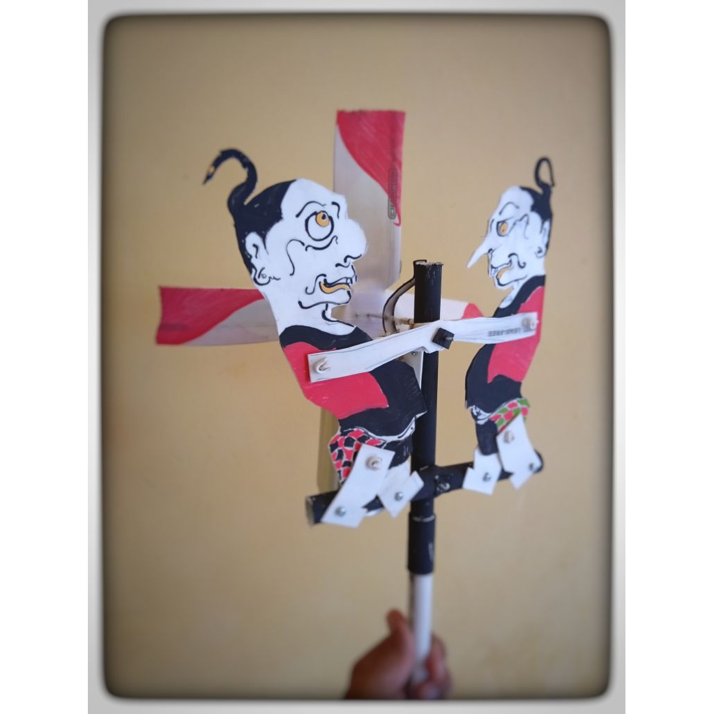 Kincir angin Tradisional gareng petruk