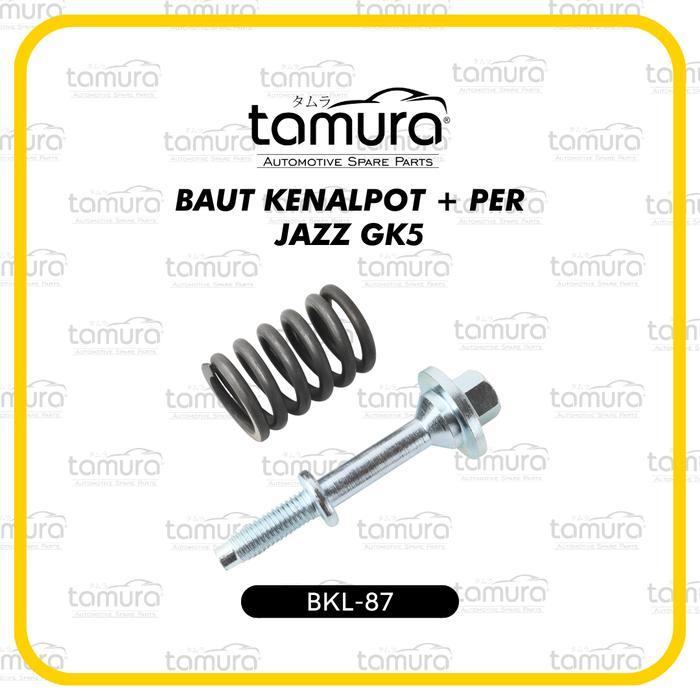 Baut Knalpot + Per Honda Jazz GK-5