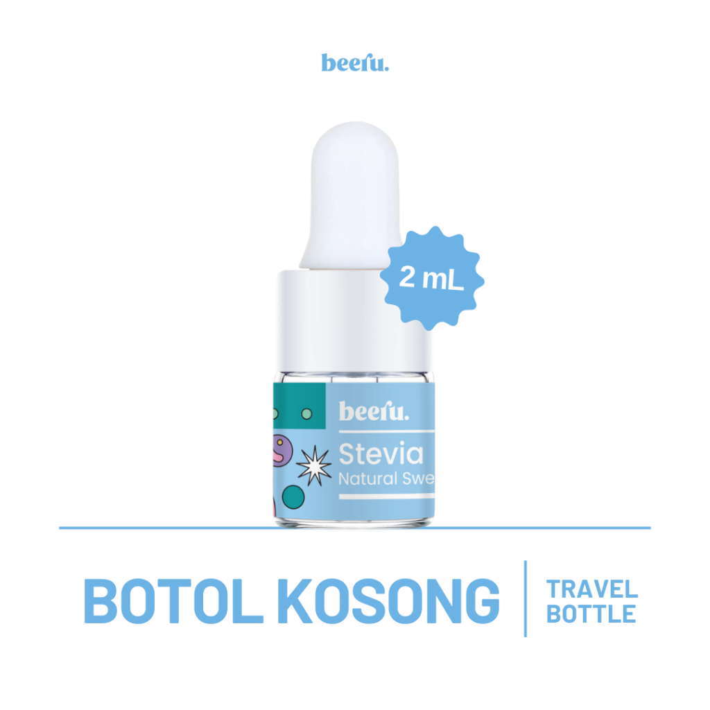 Beeru Botol Kosong Mungil 2mL