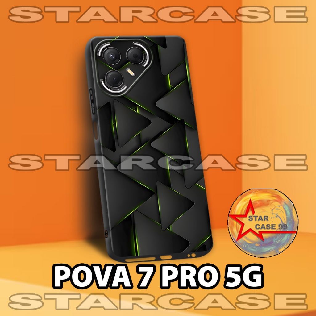 Softcase karet tecno pova 7 pro 5g 2025 - s10-case tecno pova 7 pro 5g-casing tecno pova 7 pro 5g-si