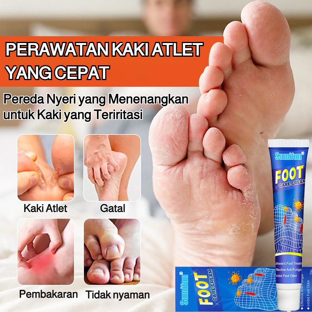 Salep Perawatan Kaki Krim Perawatan Kaki Anti Bakteri dan Anti Jamur untuk Tinea Pedis