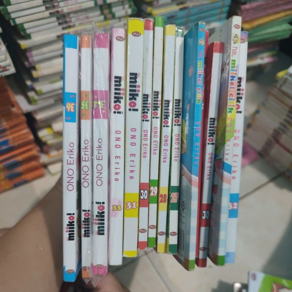 Komik Miiko Set 10 buku Original Preloved