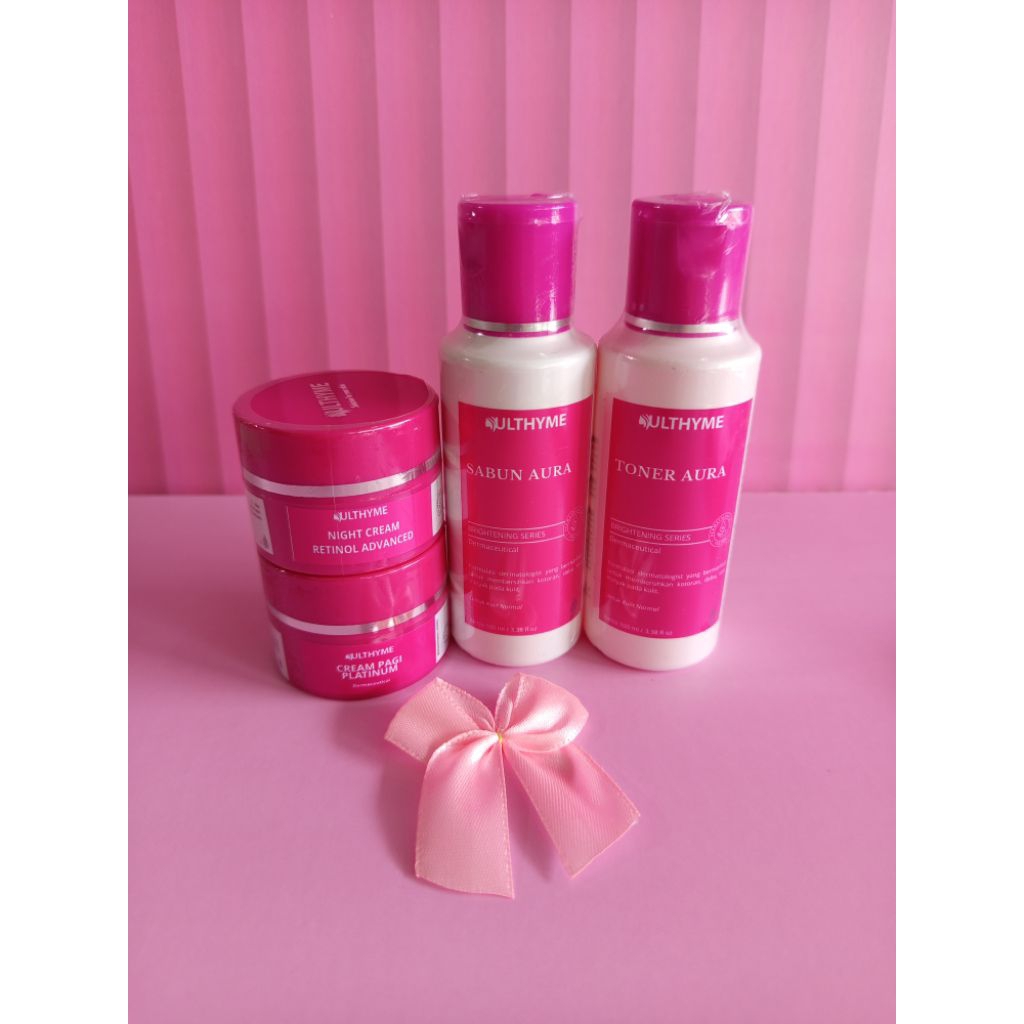 Ulthyme Skincare Paket Retinol Advanced Instawhite Glowing