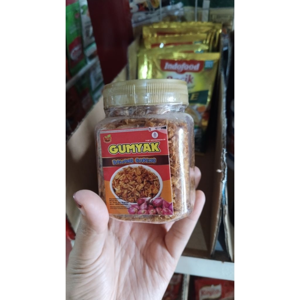 bawang goreng asli tanpa campuran
