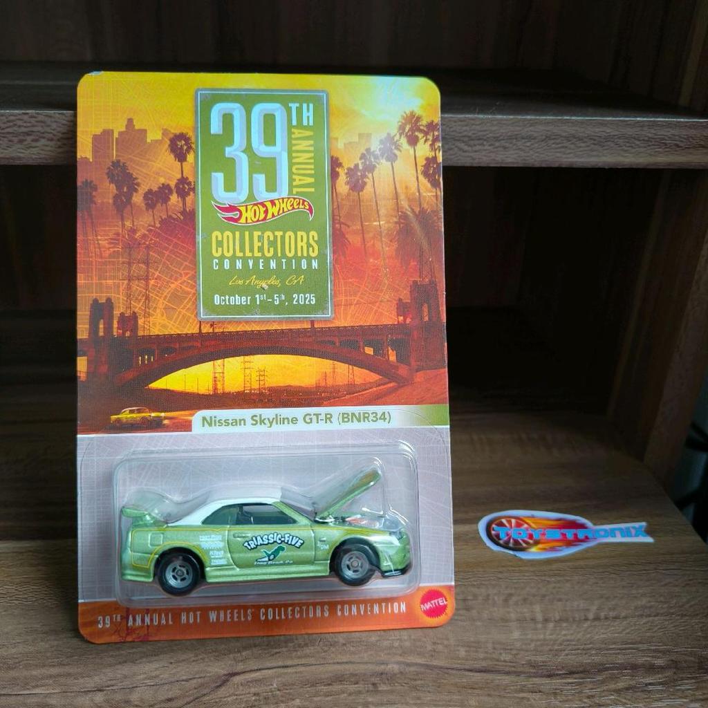 Nissan skyline hot wheels convention bnr34