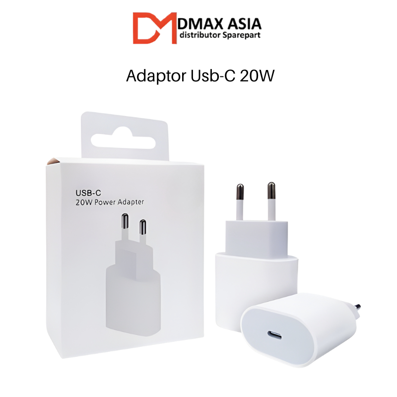 Dmax-Asia Adapter type C 20 Watt For Iphone Original