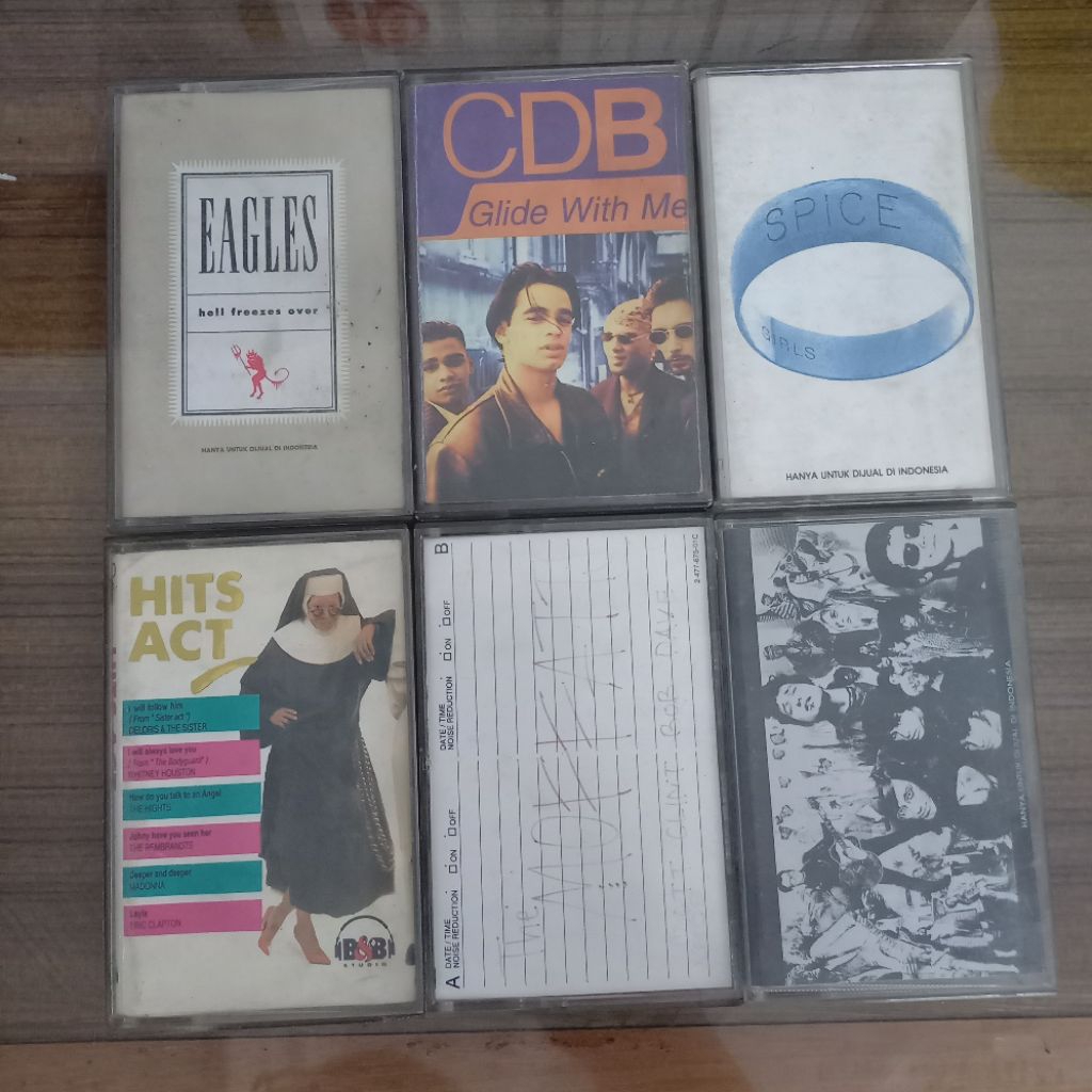 Kaset Pita Kumpulan Lagu Barat / Cassette Tape Kumpulan Lagu Barat / Lagu Barat Spice / Lagu Barat K