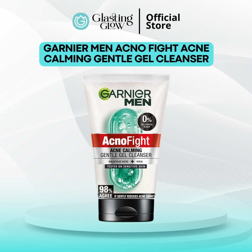 GARNIER MEN Acno Fight Acne Calming Gentle Gel Cleanser 100 ML