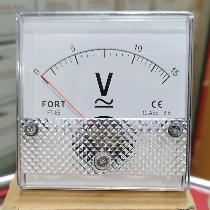 Volt Meter Analog Panel Meter FT-65V AC/DC