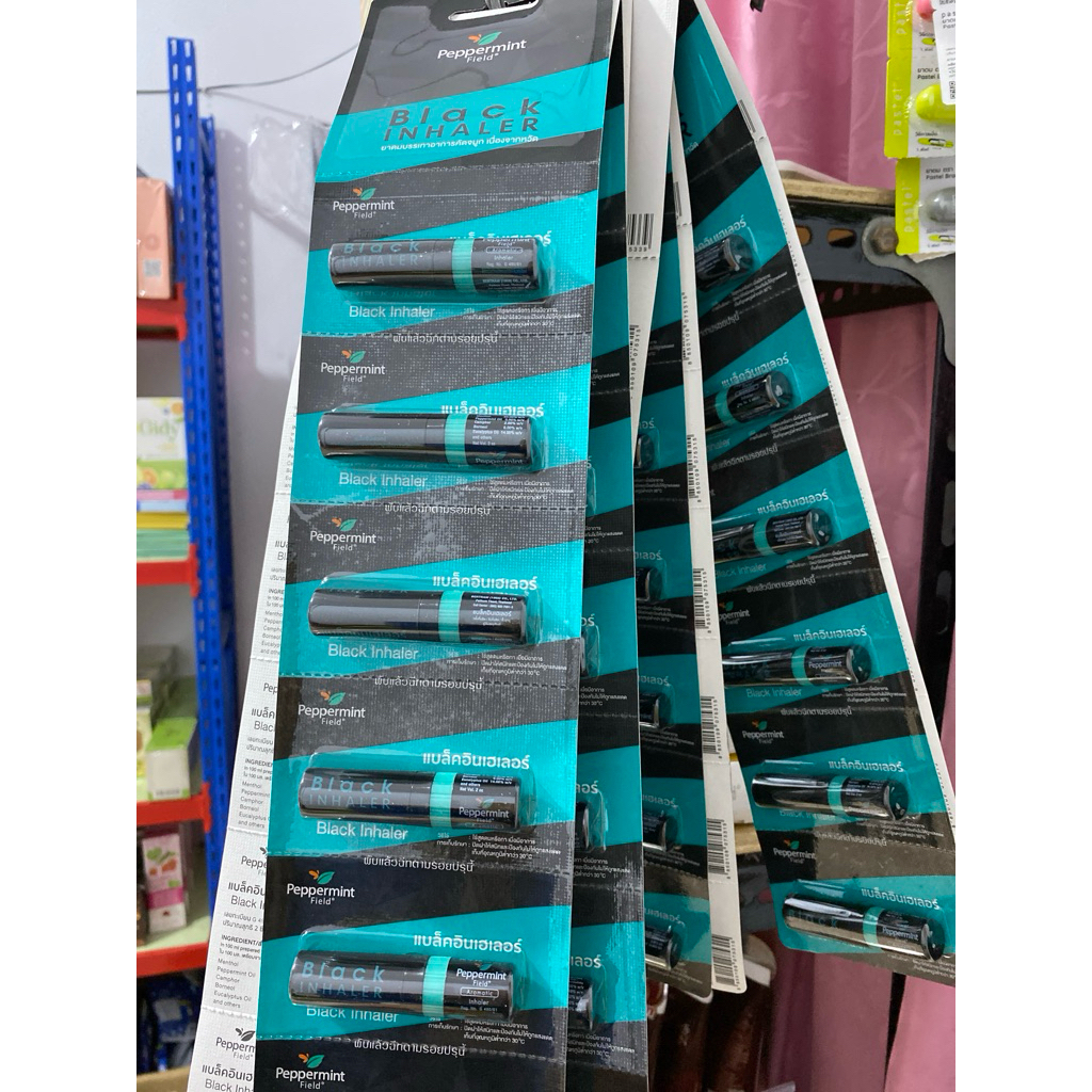 INHALER BLACK PEPPERMINT / PASTEL INHALER ORIGINAL THAILAND