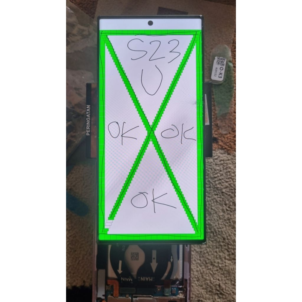 LCD Samsung S23 Ultra, Original Copotan Unit