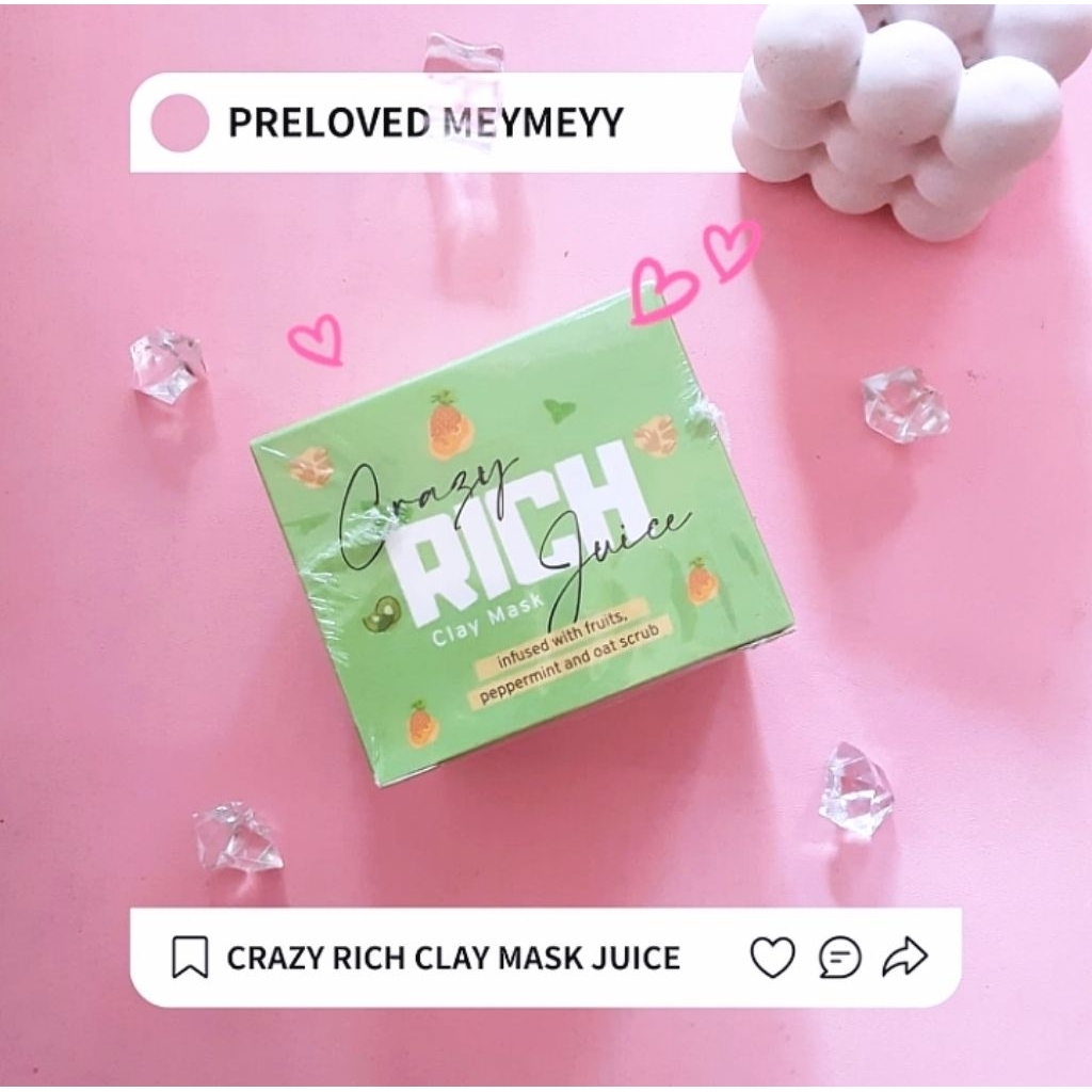 KOURU CRAZY RICH JUICE CLAY MASK