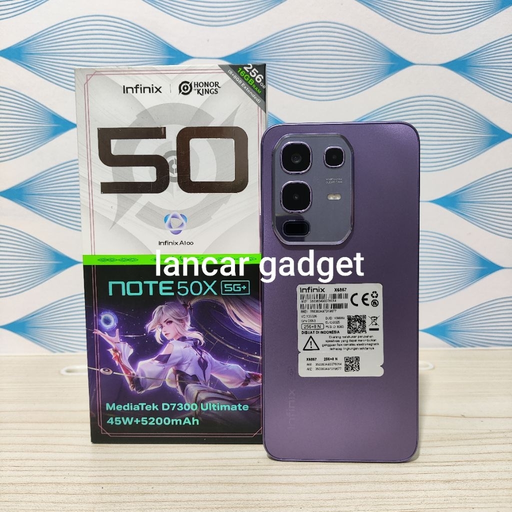 INFINIX NOTE 50X 5G+ 8/256GB SECOND
