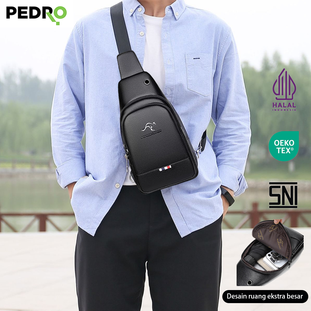 [✅100% produk asli Garansi 24 bulan✅][2025NEW][COD]PEDRO Tas Dada Tuan Kanguru, Versi ringan-Versi R