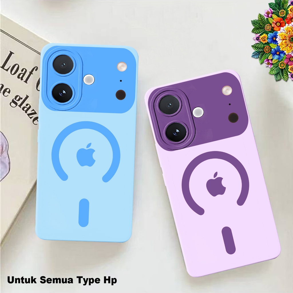 RY688 Case Hp Rasa Iphone For Redmi 15 15c 14c 13c 12c 10c 9a a5 a1 a2 a3 9a Softcase Motif Magsafe