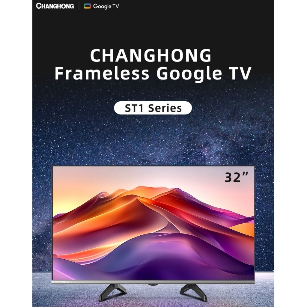 Led Changhong google Tv 32inc L32ST1