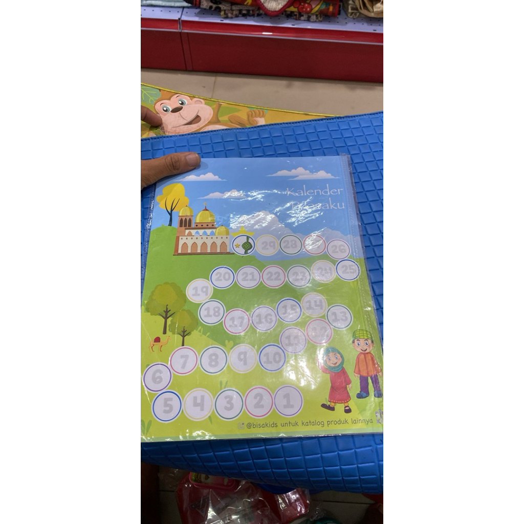 Kalender anak taat muslim