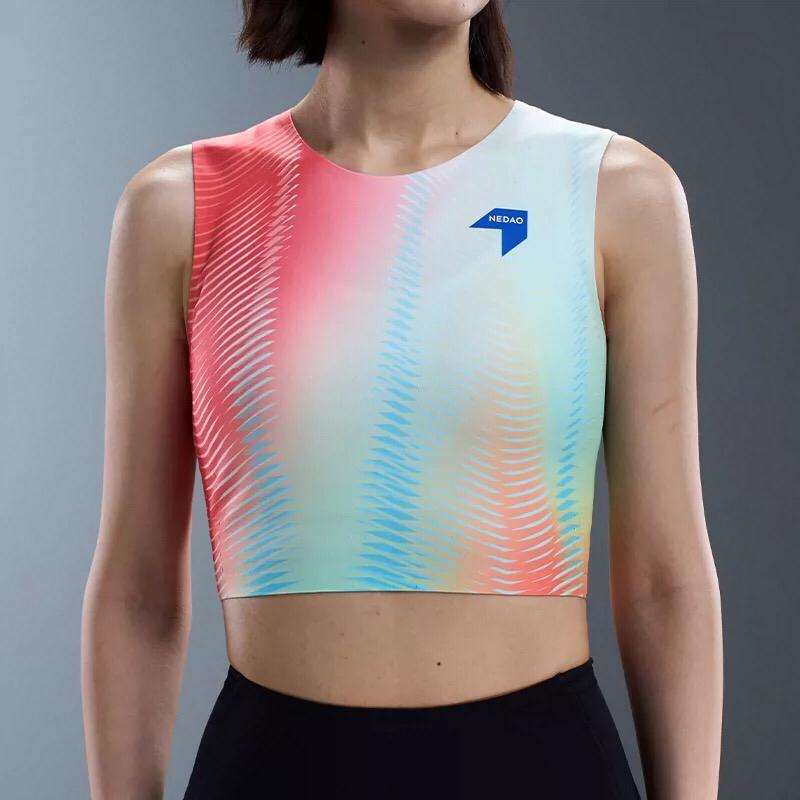 Nedao women's Qiflow running crop top PO
