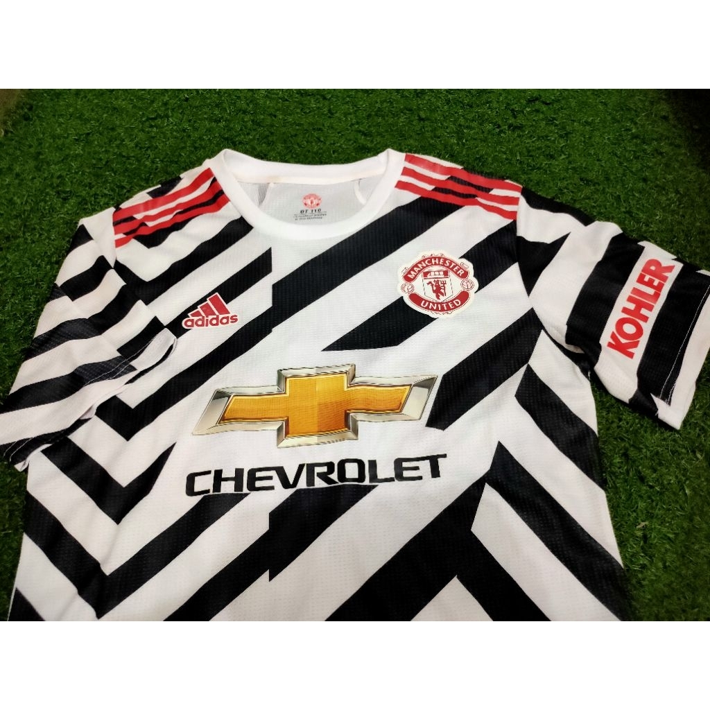 Jersey manchester united third 2020 / 2021 player issue