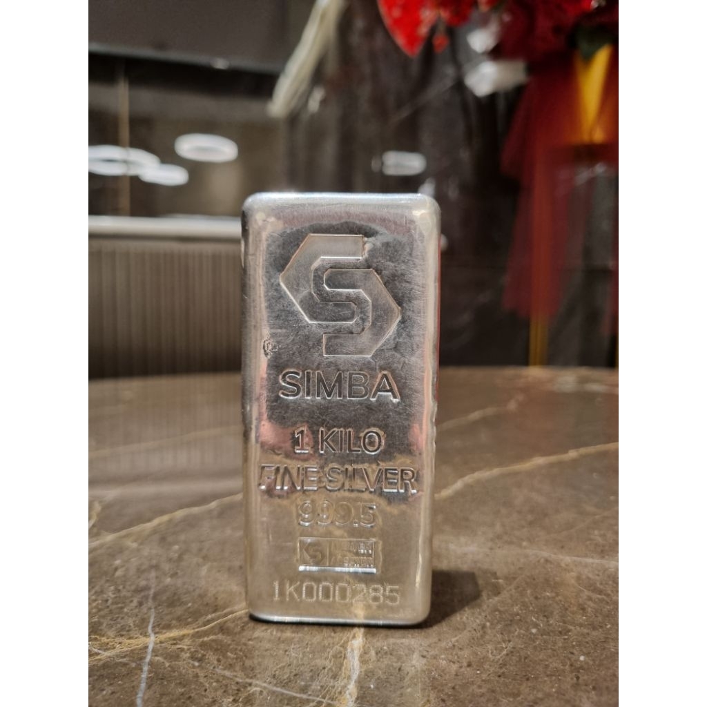 Perak Silver 999,5 Murni Asli 1KG