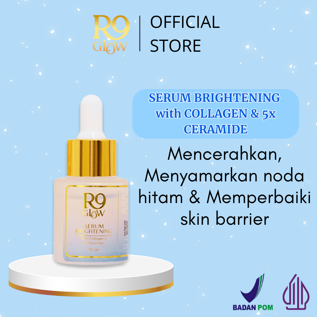 R9 GLOW SERUM BRIGHTENING WITH COLLAGEN & 5X CERAMIDE