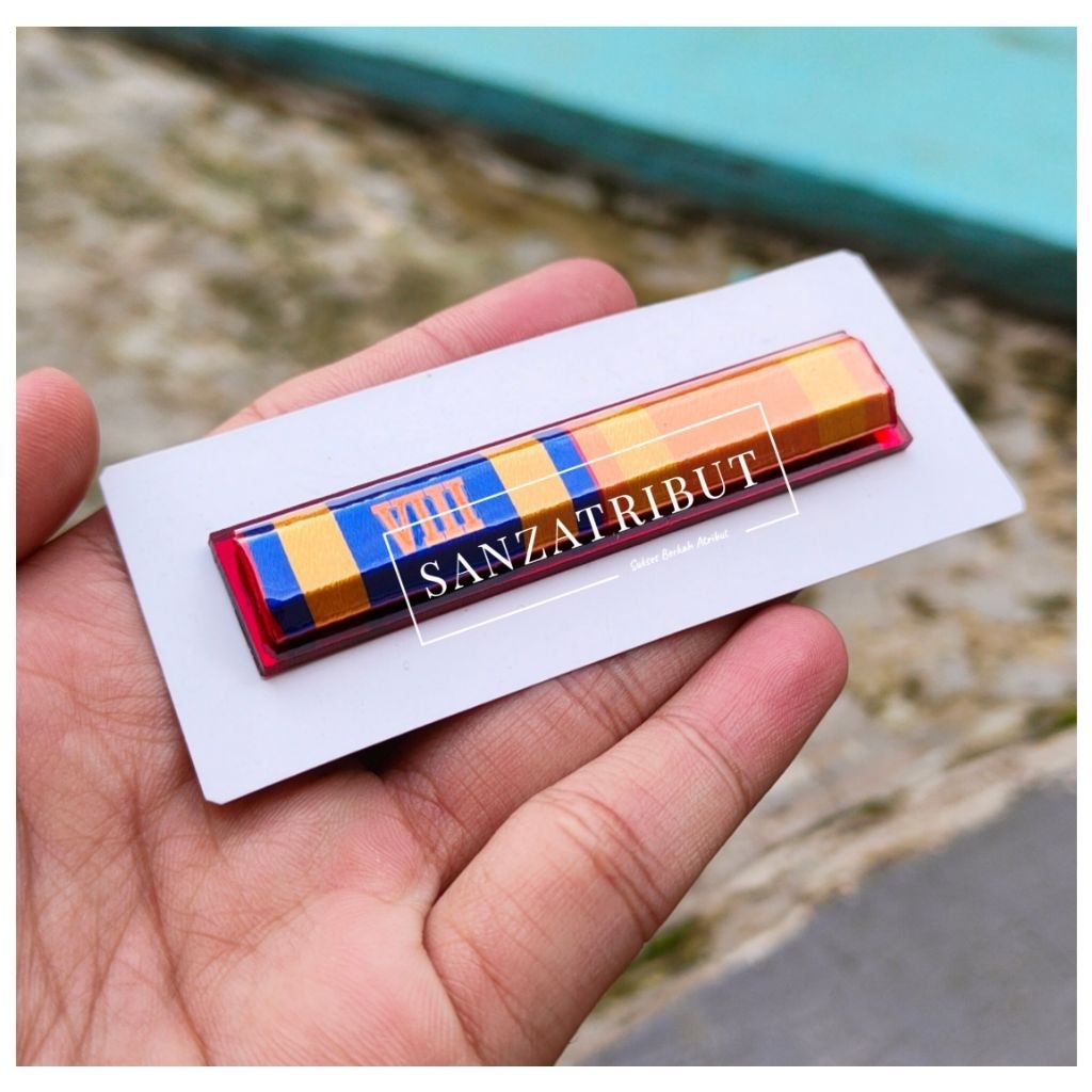 Satya Lencana PDH Polri 8 Tahun Ksatria Bhayangkara Set Tanda Jasa Promo Terbaru