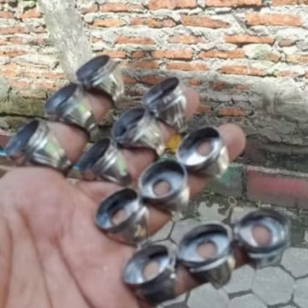 ring monel tanam ukuran 20x15mm