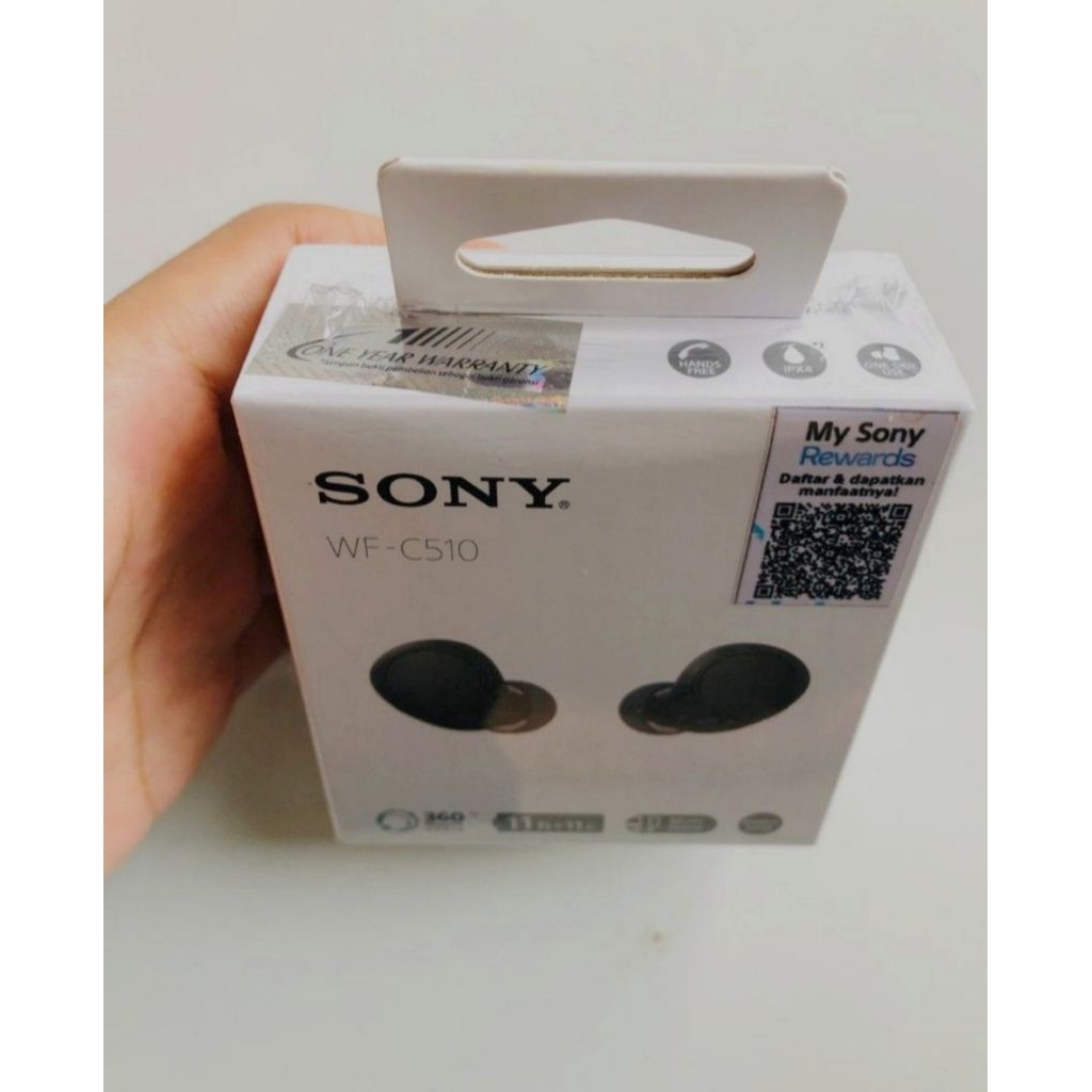 TWS SONY WF C510 TWS/WIRELESS HEADSET (Black).