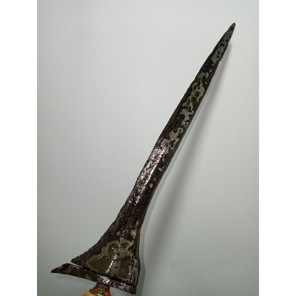 Keris Brojol Corok Pamor Udan Mas Tiban Byor (sepuh)