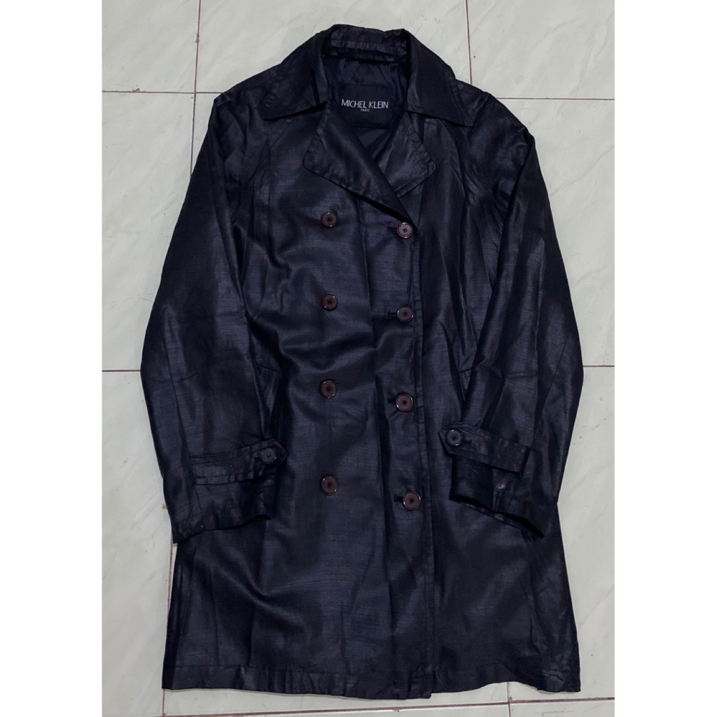 Coat Branded Michel Klein Paris (Kancing emboss) / Coat Branded