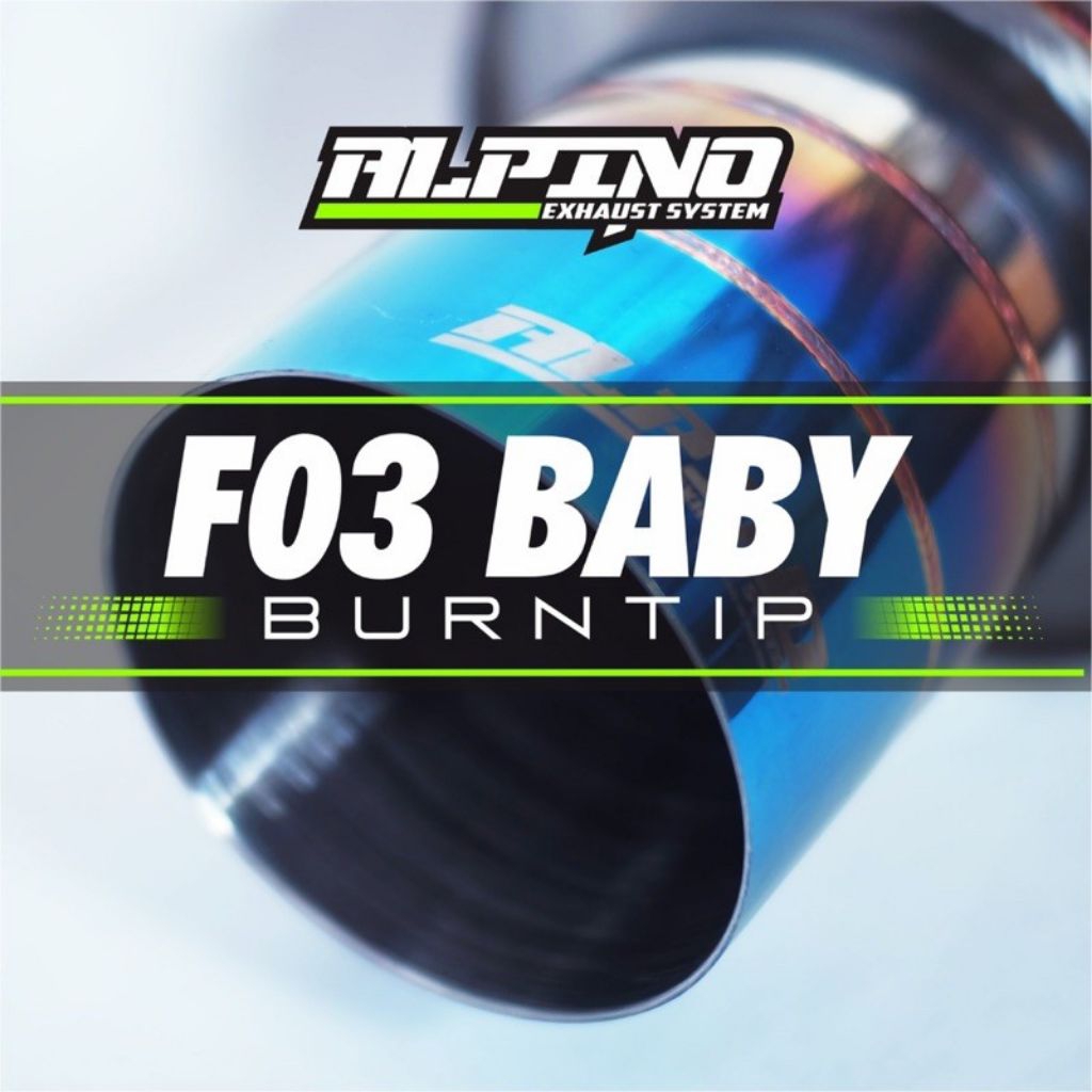 Knalpot Mobil Alpino F03 BURNTIP