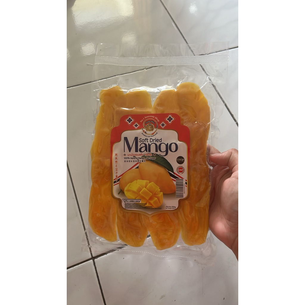 (READY) SOFT DRIED mango manisan mangga THAILAND