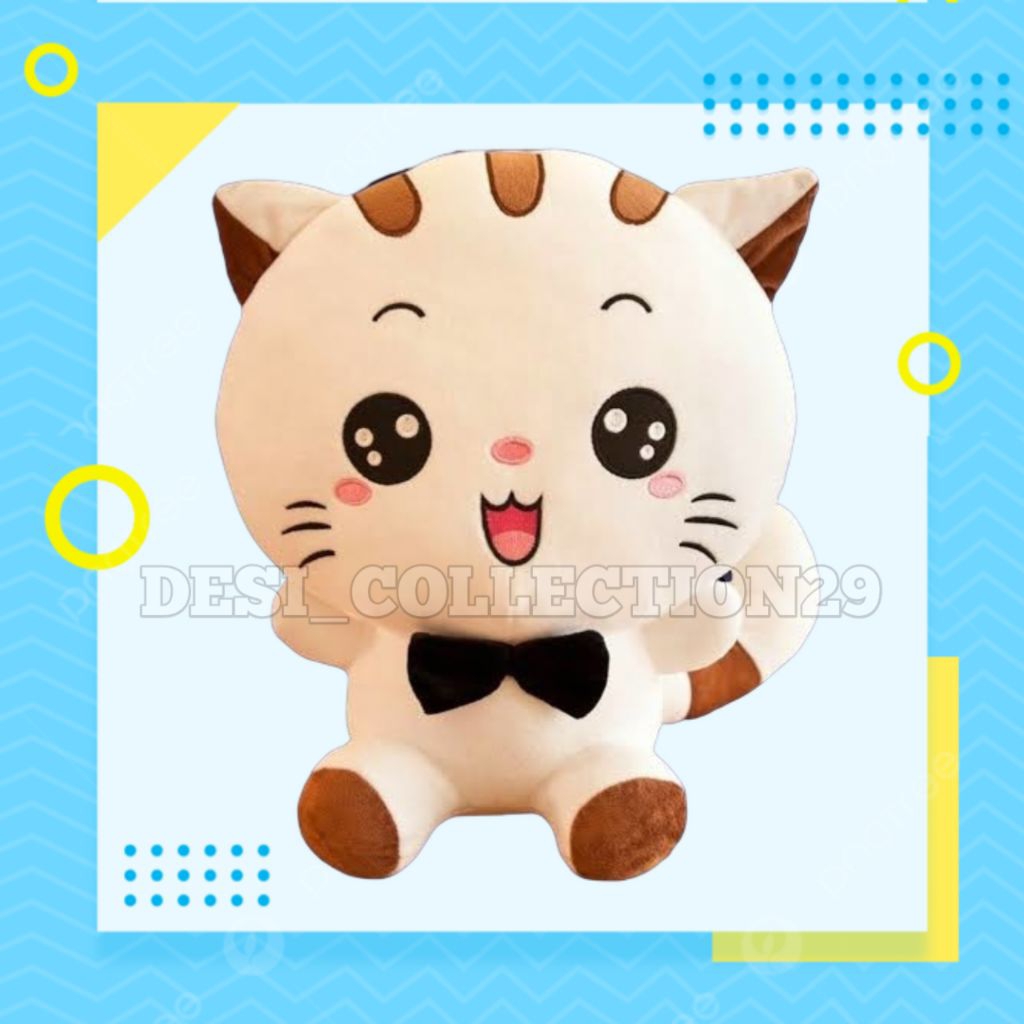Boneka Kucing Kawai Lucu Size M