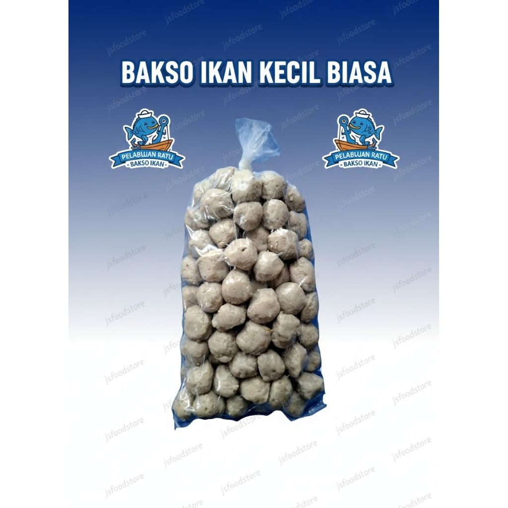 Bakso Ikan Sabar/  Bakso Biasa / Ukuran Kecil / 100% Original / Asli Pelabuhan Ratu